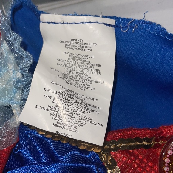 Little girl Disney princess Snow White costume - Picture 5 of 7